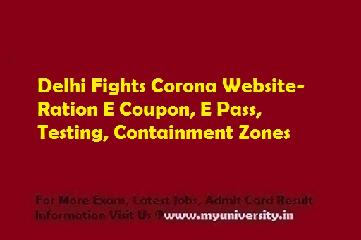Delhi Fights Corona Website