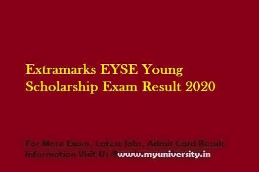 Extramarks EYSE Young Scholarship Exam Result 2022 