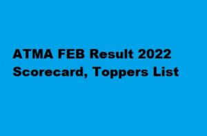 ATMA Result 2022 Scorecard