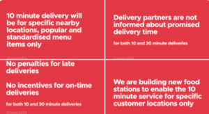 Zomato 10 Minute Food Delivery Menu 2022- Zomato Insta Food Delivery
