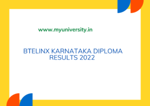 DTE Karnataka Diploma Results 2022 August- September Exam dte.kar.nic.in 2nd, 4th, 6th Sem Polytechnic Result BTELINX
