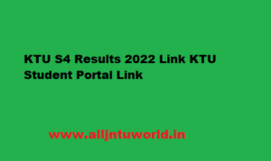 KTU s4 Results 2022 link
