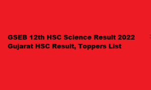 India Results GSEB 12th HSC Science Result 2022 result.gseb.org Gujarat HSC Result, Toppers List, Marks Jagran Josh