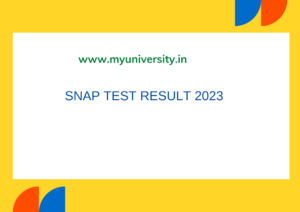 SNAP Test Result 2023 Login 