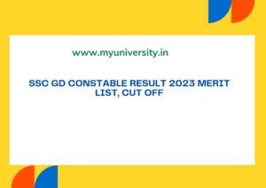 SSC GD Constable Result 2023 resultsinfo99 Cut off, Merit List