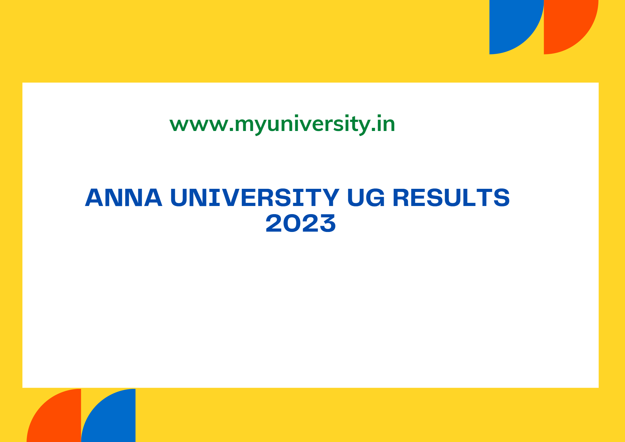 Anna University UG Results coe1.annauniv.edu 2023 Nov Dec AU Student