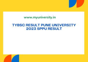 TYBSC Result Pune University 2023 SPPU unipune.ac.in Rev.2019 - OCTOBER 2022