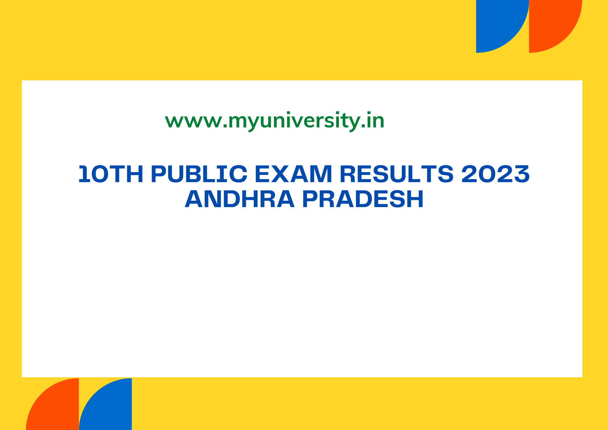 10th Public Exam Results 2023 AP bse.ap.gov.in Manabadi BSEAP 10th