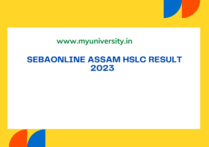 sebaonline.org Assam HSLC Result 2023 SEBA Assam Shiksha 10th Result Jagran Josh